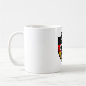 German Shepherd Mug with German Flag - Perfect Gif (Gauche)