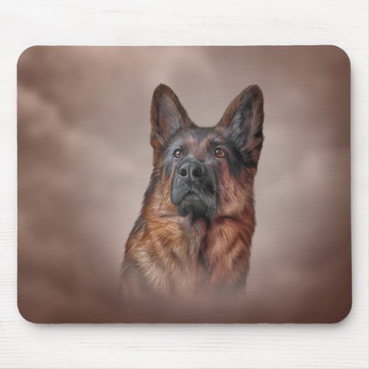 German Shepherd Muismat (Voorkant)