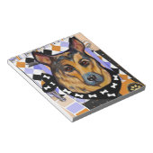 GERMAN SHEPHERD NOTITIEBLOK (Schuin)