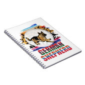 German Shepherd Notitieboek (Rechterzijde)