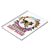 German Shepherd Notitieboek (Linkerzijde)