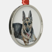 German Shepherd Ornament (Rechts)