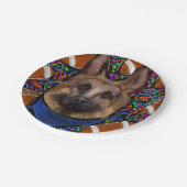 German Shepherd Papieren Bordje (Gekanteld)