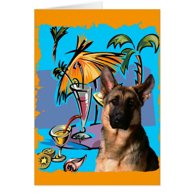 German Shepherd PartyTime (Voorkant)