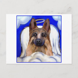German Shepherd PET ANGEL Briefkaart