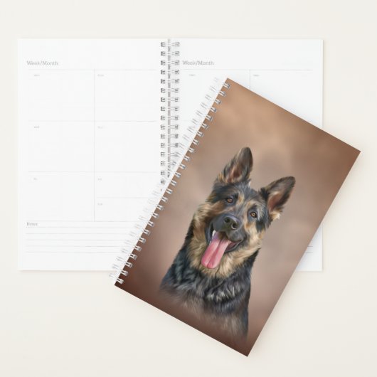 German Shepherd Planner (Display)