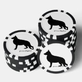 German Shepherd Pokerchips (Opstapeling)