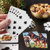 German Shepherd Pokerkaarten (Insitu)