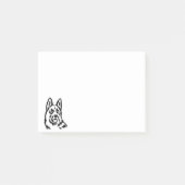 German Shepherd  Post-it® Notes (Voorkant)