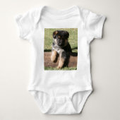 German Shepherd Puppy "Big Max" Romper (Voorkant)