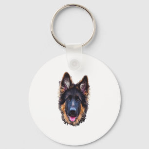 German Shepherd Puppy Dog Sleutelhanger