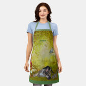 German Shepherd Puppy Fantasy Personalized Schort (Gedragen)