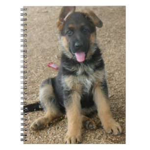 German Shepherd Puppy notebook Notitieboek