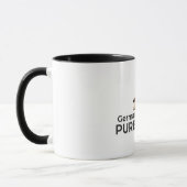 German Shepherd Pure Heart Mug – Loyal Dog Gift (Gauche)