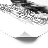 German Shepherd Quote, German Shepherd Art Foto Afdruk (Hoek)