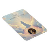 German Shepherd Rainbow Bridge Magnet Magneet (Rechterzijde)