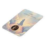 German Shepherd Rainbow Bridge Magnet Magneet (Linkerzijde)