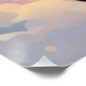 German Shepherd Rainbow Bridge Poster Perfect Poster (Hoek)