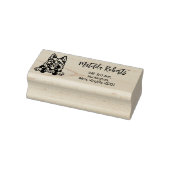 German Shepherd Return Address, Hondenras Rubberstempel (Stempel)