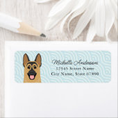 German Shepherd Return Address Labels (Insitu)
