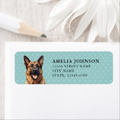 German Shepherd Return Address Labels (Insitu)