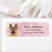 German Shepherd Return Address Labels (Insitu)