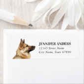 German Shepherd Return Address Labels (Insitu)