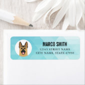 German Shepherd Return Address Labels (Insitu)