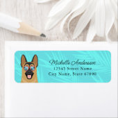 German Shepherd Return Address Labels (Insitu)