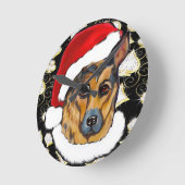 GERMAN SHEPHERD RONDE KLOK (Hoek)