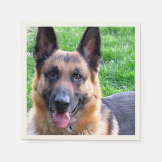German Shepherd Servet (Voorkant)
