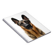 German Shepherd Sitting up Notitieboek (Rechterzijde)