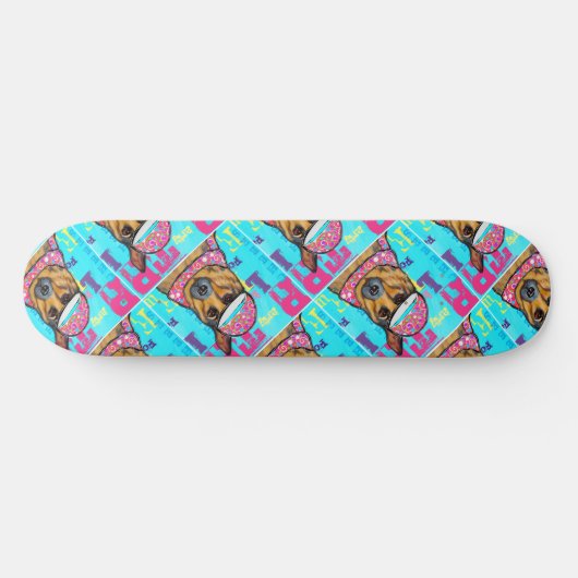 German Shepherd Skateboard (Horizontaal)