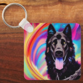 German Shepherd Sleutelhanger (Voorkant)