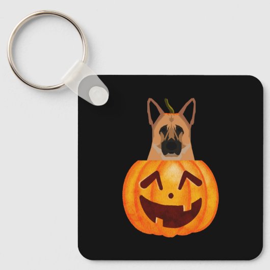 German Shepherd Sleutelhanger (Voorkant)