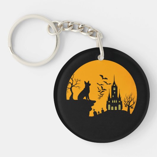 German Shepherd Sleutelhanger (Voorkant)