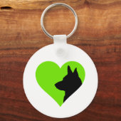 German Shepherd Sleutelhanger (Voorkant)