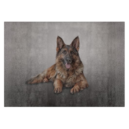 German Shepherd Snijplank (Voorkant)