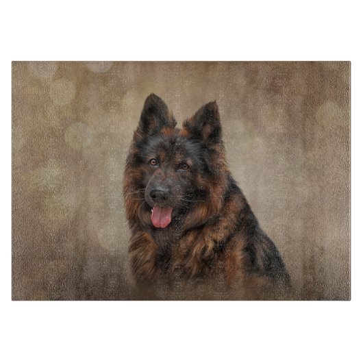 German Shepherd Snijplank (Voorkant)