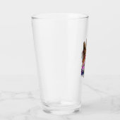 German Shepherd Splash Art Glas (Rechts)
