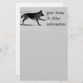 German Shepherd Stationery Briefpapier (Voorkant / Achterkant)