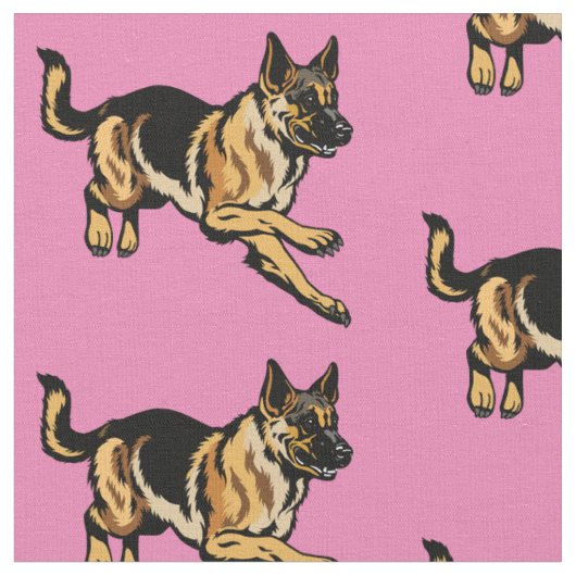 German Shepherd Stof (Close Up)