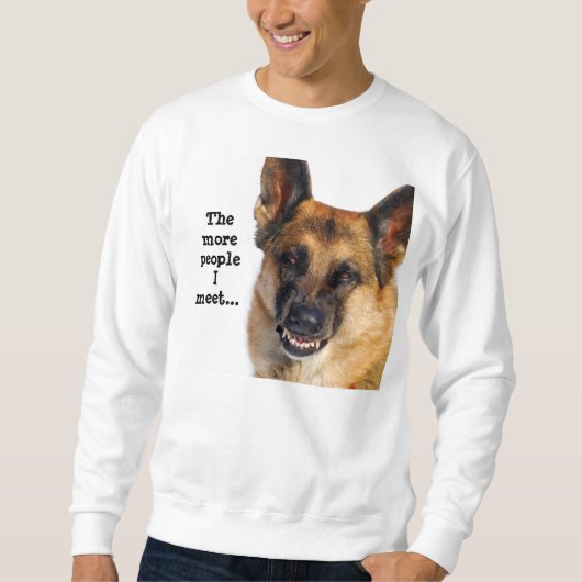 German Shepherd Sweatshirt (Voorkant)