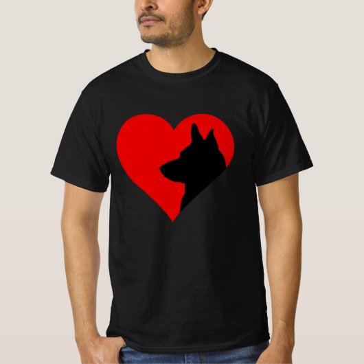 German Shepherd T-Shirt (Voorkant)