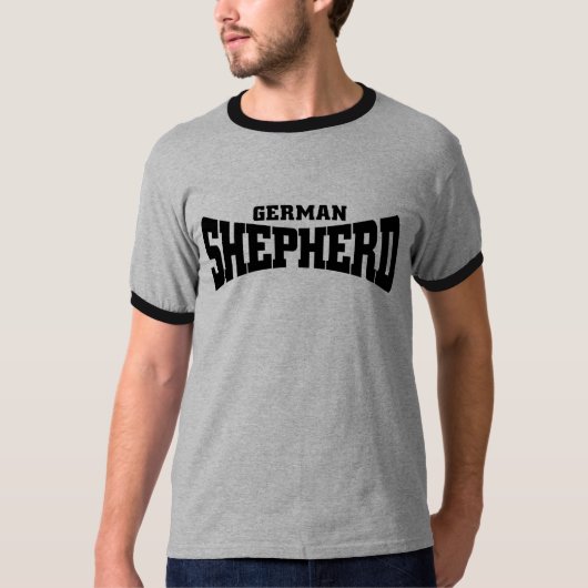 German Shepherd T-Shirt (Voorkant)