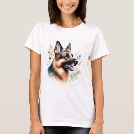 German Shepherd T-shirt (Voorkant)