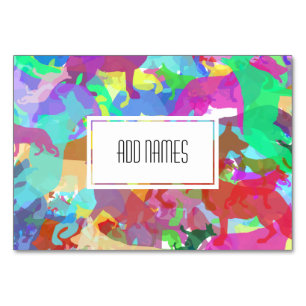 German Shepherd Tablecards Kaart