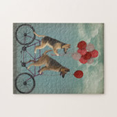 German Shepherd Tandem Legpuzzel (Horizontaal)