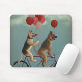 German Shepherd Tandem Muismat (Met muis)