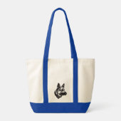 German Shepherd Tote – Dog Lover Gift (Achterkant)